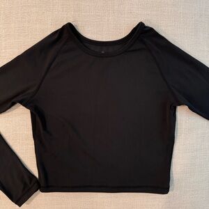 Paragon long sleeve crop top